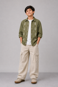 Olive Green Shirt