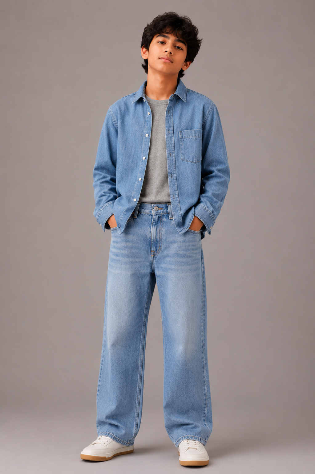 Denim Style Shirt